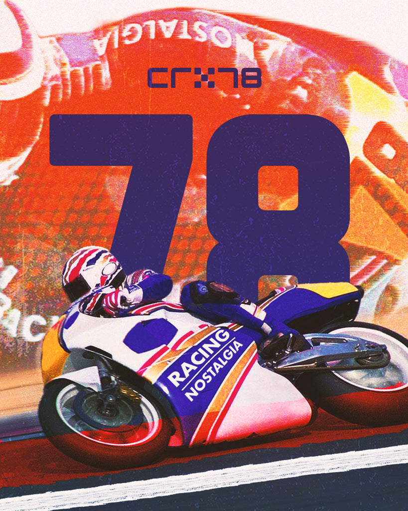 CRX78 Nuovi arrivi racing nostalgia