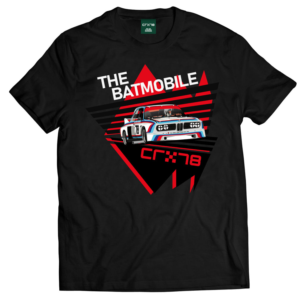 T-shirt Bmw 3.0 Csl The Batmobile nera